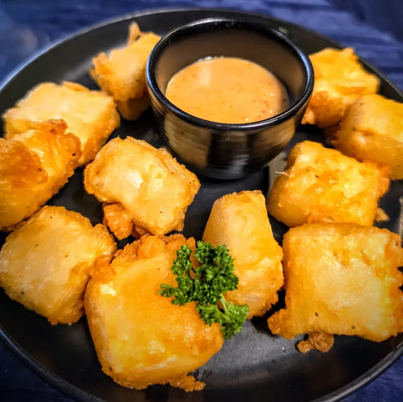 Golden Crispy Tofu