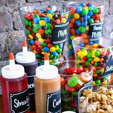 ADD Extra Sauce or Candy