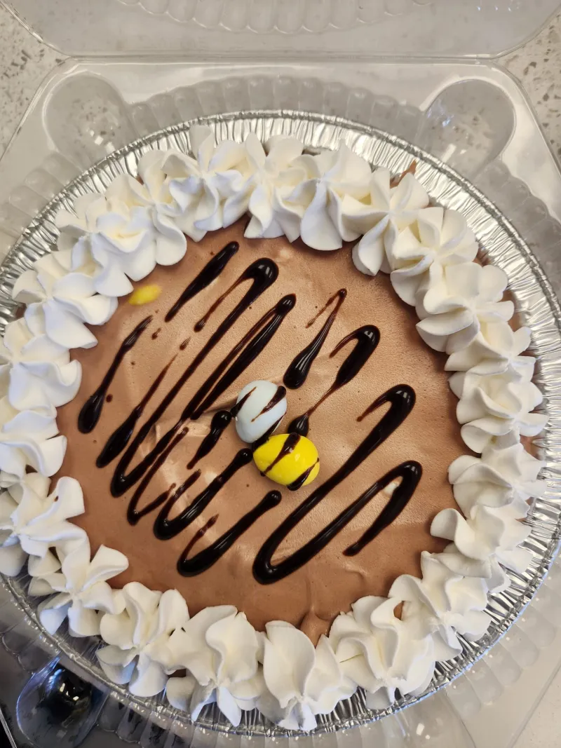 Mini Egg Snow Pie