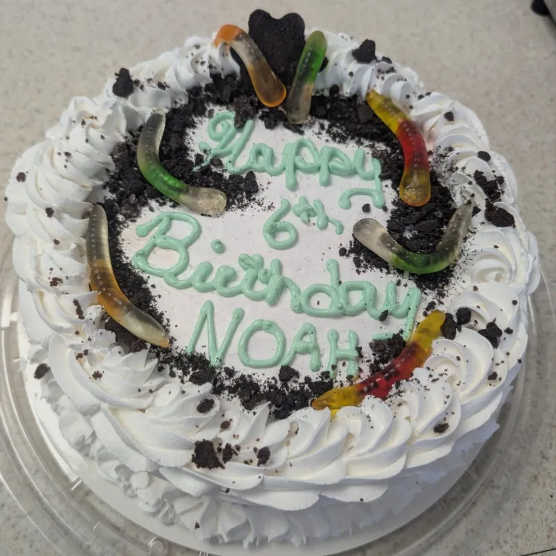 Worms N Dirt Cake
